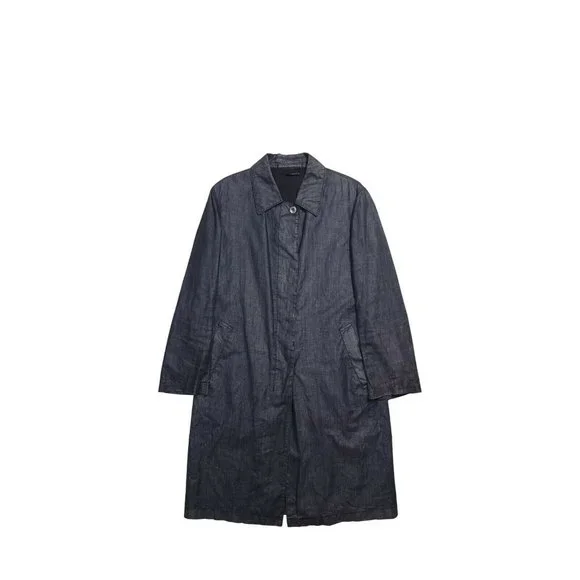 CP Company SS2003 (IT46/M) Flax Linen Coat - Waxed Grey Archive - Picture 1 of 6